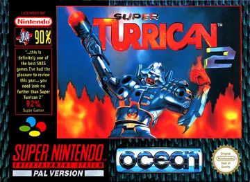 Super Turrican 2 (Europe) box cover front